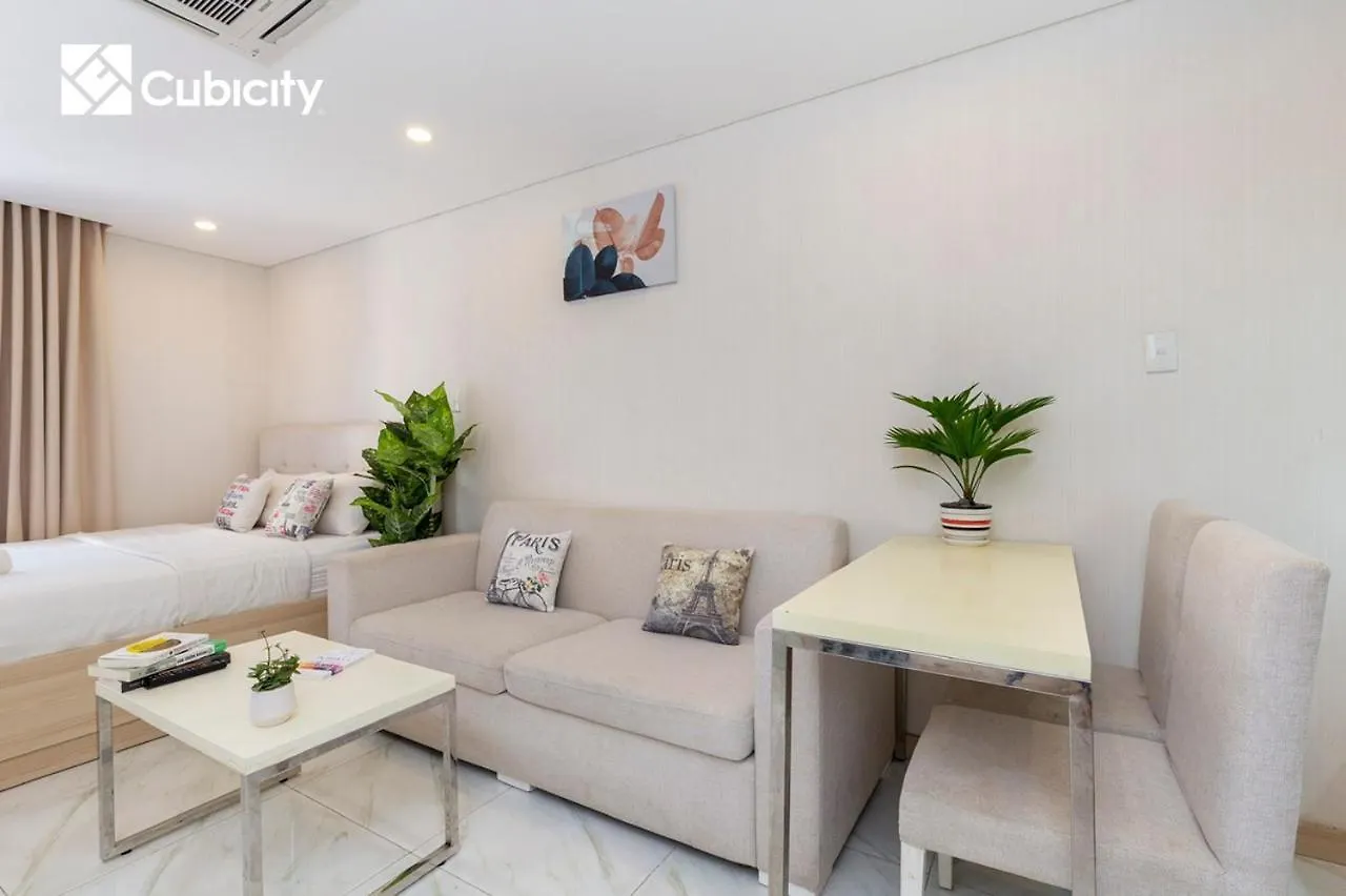 公寓 Cubicity Hidden House 胡志明市